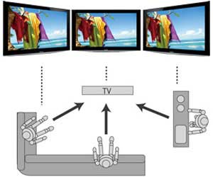 The TC-P65V10 features a wide viewing angle