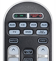 The  URC-WR7  Universal  Remote