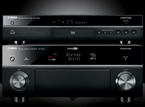 The BD-A1000 with AVENTAGE Receiver