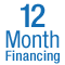 12-Month Financing