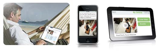 Online viewing from anywhere