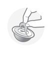 Step 1: Peel the adhesive strip
