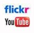 Share on sites like Youtube and Flickr