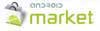 This is a picture of the android market logo