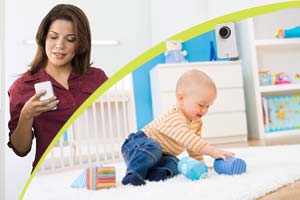 Talk-to-baby intercom