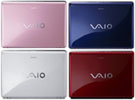 colorful Sony laptops