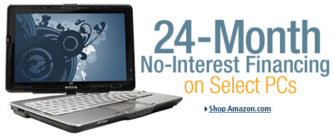24-month no-interest financing on select PCs