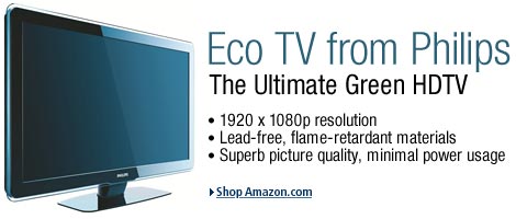 Philips' Eco TV at Amazon.com