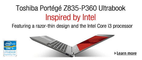 Toshiba Portege Z835 Ultrabook