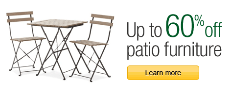 Up to 60% off patio furniture