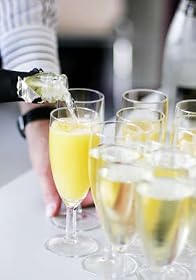 Two Brunch Entrées with Mimosas