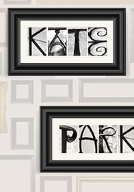 Customized Alphabet Photo Art with Free Shipping