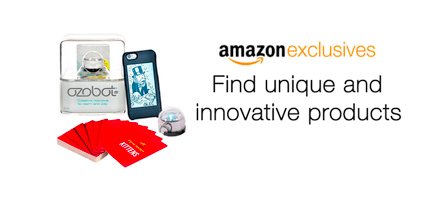 Amazon Exclusives: Find unique and innovative products