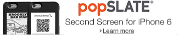 popSLATE: Second Screen for iPhone 6