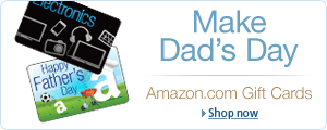 Amazon.com Gift Cards for Dad