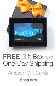Amazon.com Gift Cards with Free Gift Box and Free One-Day Shipping