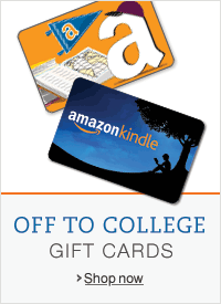 Off to College with Gift Cards at Amazon.com