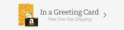 Amazon.com Gift Cards in a FREE Greeting Card and FREE One-Day Shipping