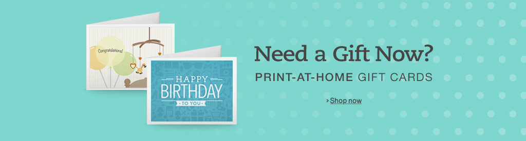 Need a Gift Card Now? Shop print-at-home Amazon gift cards for all occasions