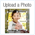Upload your own photo or custom image to an Amazon.com Gift Card sent by e-mail.