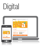 Digital delivery of Amazon.com Gift Cards