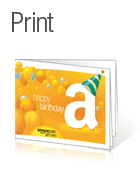 Download and print Amazon.com Gift Cards