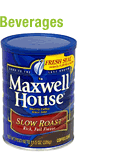 Coffee, Tea & Other Beverages, Maxwell House Coffee