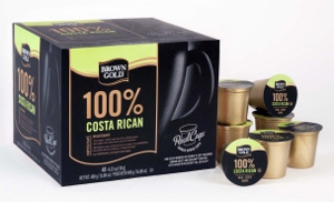 Brown Gold 100% Costa Rican Coffee Capsules