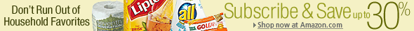 Save up to 30% on Seventh Generation, Kashi, All, Lipton, and More