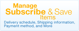 Manage Subscribe & Save Items