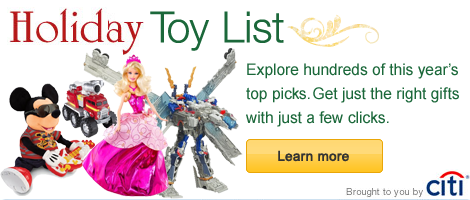 Get just the right gifts with just a few clicks at the Holiday Toy List.