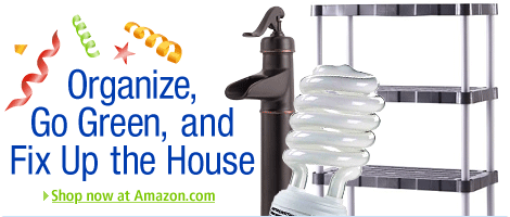 Organize, Go Green, and Fix Up the House