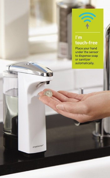 simplehuman soap dispenser