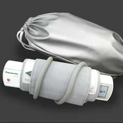 Panasonic EW3109W Portable Upper Arm Blood Pressure Monitor with a Travel Pouch Included