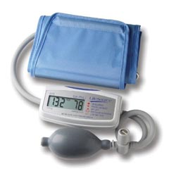 LifeSource Mini Manual Inflate Blood Pressure Monitor with Large Cuff (UA-704VL) Product Shot