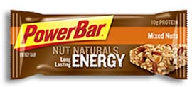 PowerBar Nut Naturals Energy Bar, Mixed Nuts (Pack of 15)