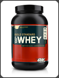 Optimum Nutrition GOLD STANDARD 100% WHEY, Vanilla Ice Cream