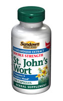 Sundown Naturals St John's Wort Double Strength Standardized (200 Capsules)