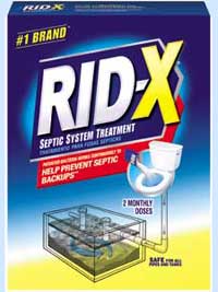 RID-X Septic System Treatment 1-Dose Liquid (8-Ounces, Pack of 2) Product Shot