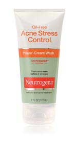 Oil-Free Acne Stress Control Power-Cream Wash