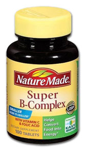 Nature Made Super B-Complex with Vitamin C (100 Tablets) Product Shot