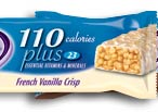PowerBar Pria 110 Plus Nutrition Bar, French Vanilla Crisp (Pack of 30)