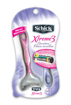 Schick Xtreme3 Comfort Plus Xtra Soft, 4 Razors (2-Pack) Product Shot
