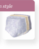 Depend for Woemn - Step-in style Moderate Protection (colors)