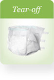 Depend for Unisex - Tear-off Extended Protection (full coverage)
