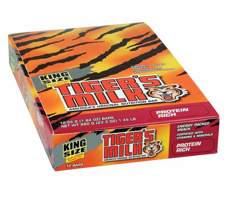 Schiff Tiger's Milk Protein Rich Nutrition Bars, 55 Gram, 1