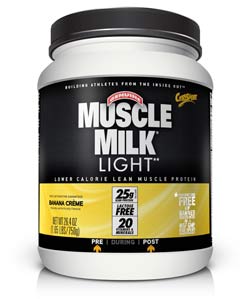 CytoSport Muscle Milk Light Banana Creme (1.65 pounds) Product Shot