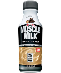 CytoSport Muscle Milk Ready-to-Drink Malt (12-pack of 14-ounce bottles) Product Shot