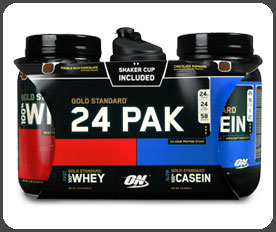 Optimum Nutrition WHEY GOLD STANDARD, 24-Hour Pack, Chocolate