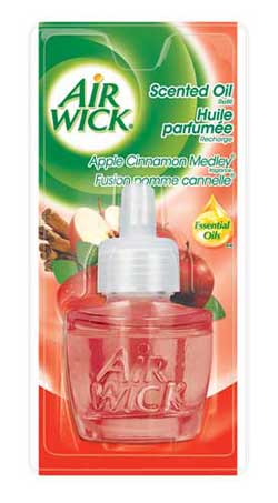AIR WICK� Holiday Scented Oil Single Refill Apple & Cinnamon Medley 0.71oz Product Shot